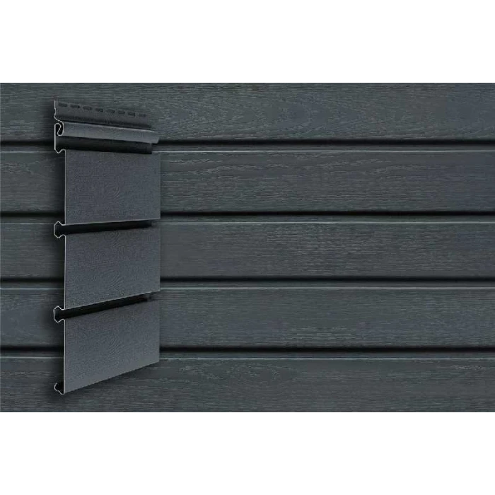 Архитектурный планкен двухслойный Grand Line акрил (АСА) графит 3.00