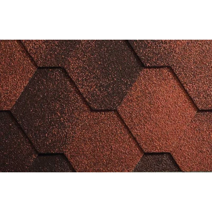 Мягкая черепица Icopal Антик Красный