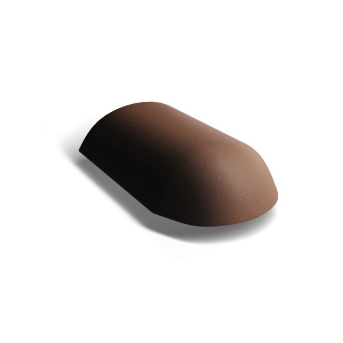 Начальная хребтовая черепица Antik Коричневый (осенний лист) Kriastak